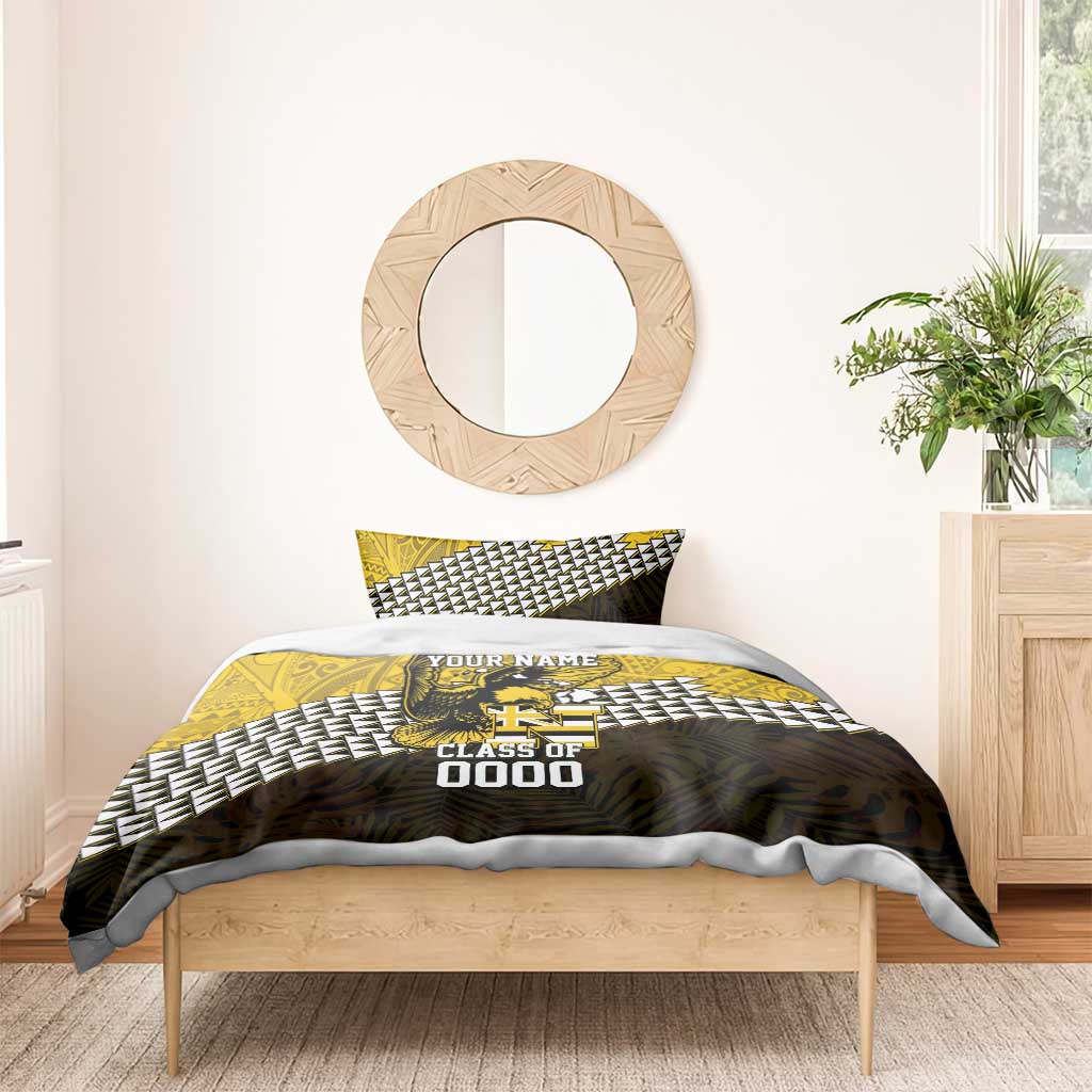 Hawaii Nanakuli High Alumni Custom Bedding Set Kanaka Arrows Tropical Vibes