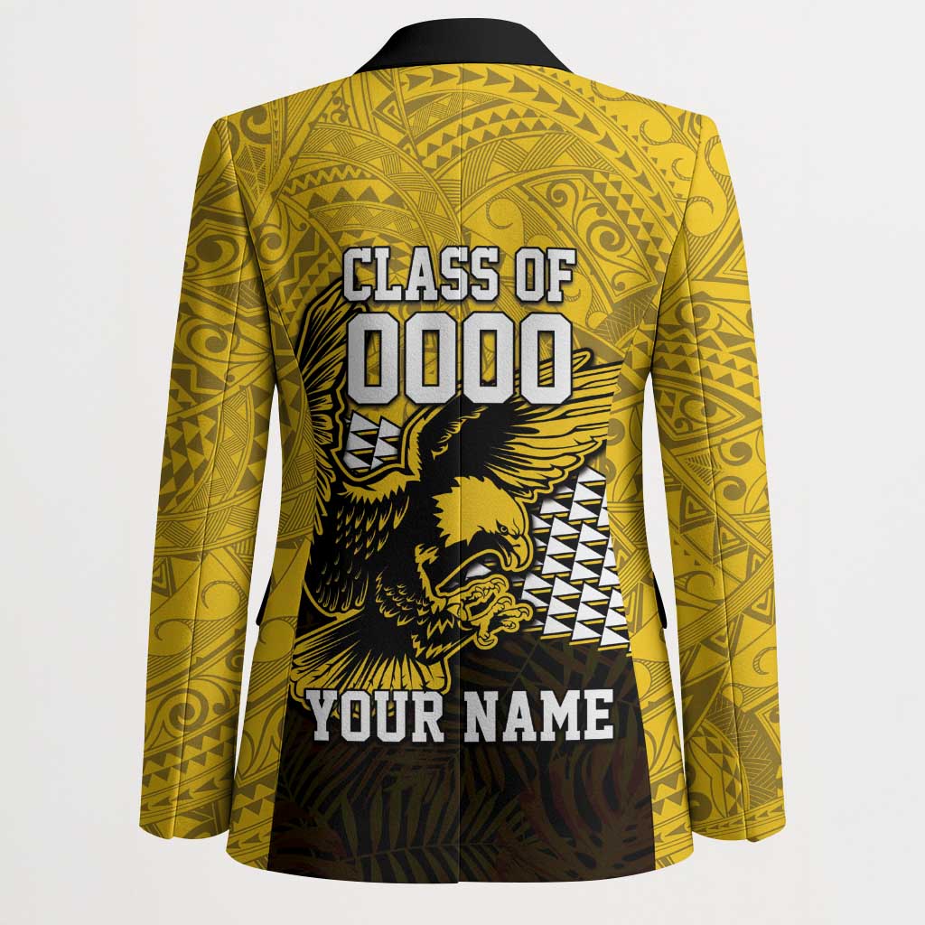 Hawaii Nanakuli High Alumni Custom Blazer Kanaka Arrows Tropical Vibes