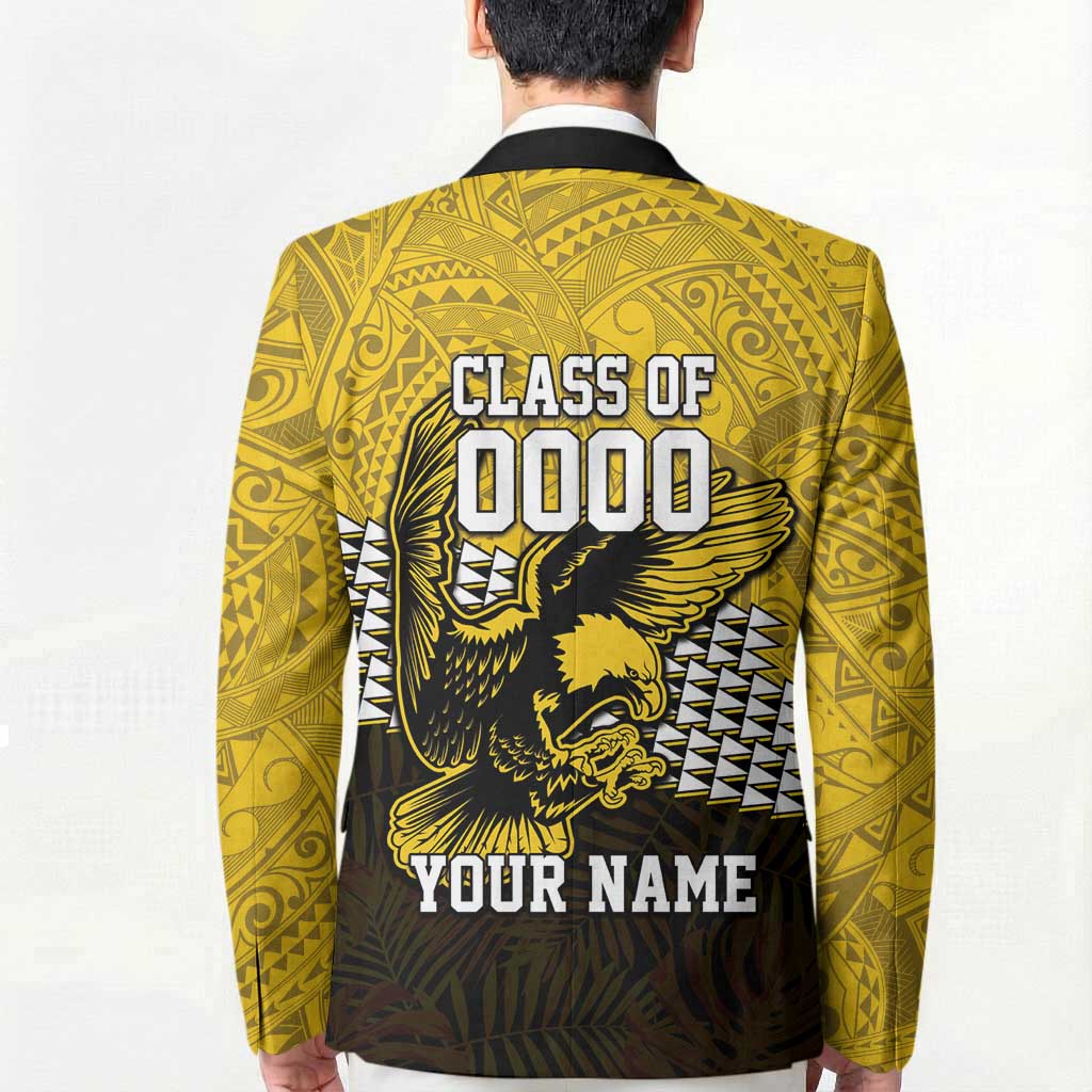 Hawaii Nanakuli High Alumni Custom Blazer Kanaka Arrows Tropical Vibes