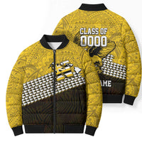 Hawaii Nanakuli High Alumni Custom Bomber Puffer Jacket Kanaka Arrows Tropical Vibes