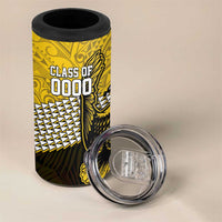 Hawaii Nanakuli High Alumni Custom 4 in 1 Can Cooler Tumbler Kanaka Arrows Tropical Vibes