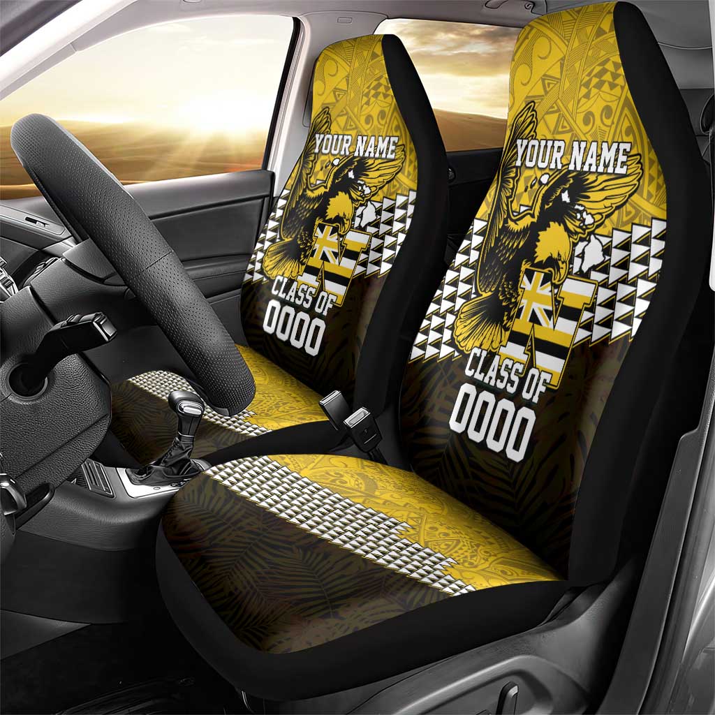 Hawaii Nanakuli High Alumni Custom Car Seat Cover Kanaka Arrows Tropical Vibes