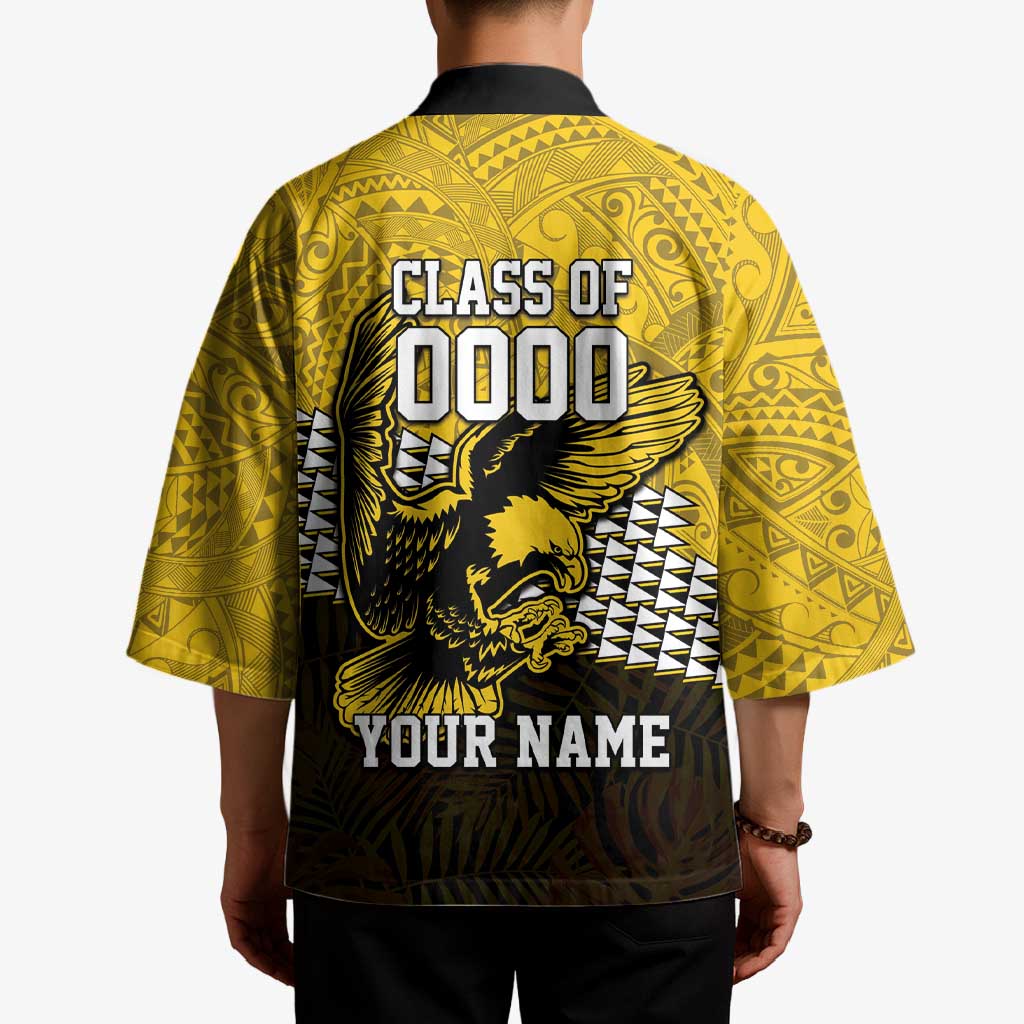 Hawaii Nanakuli High Alumni Custom Kimono Kanaka Arrows Tropical Vibes