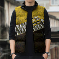 Hawaii Nanakuli High Alumni Custom Sleeveless Puffer Jacket Kanaka Arrows Tropical Vibes