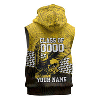 Hawaii Nanakuli High Alumni Custom Sleeveless Zip Hoodie Kanaka Arrows Tropical Vibes