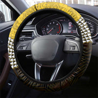 Hawaii Nanakuli High Alumni Steering Wheel Cover Kanaka Arrows Tropical Vibes