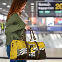 Hawaii Nanakuli High Alumni Custom Travel Bag Kanaka Arrows Tropical Vibes
