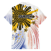Philippines Independence Day Family Matching Puletasi and Hawaiian Shirt Eagle Mix Filipino Flag Tribal Style LT7 - Polynesian Pride