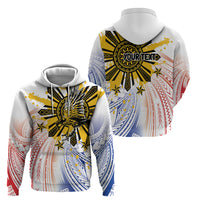 Philippines Independence Day Hoodie Eagle Mix Filipino Flag Tribal Style LT7 - Polynesian Pride