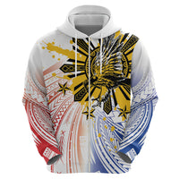 Philippines Independence Day Hoodie Eagle Mix Filipino Flag Tribal Style LT7 - Polynesian Pride