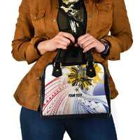 Philippines Independence Day Shoulder Handbag Eagle Mix Filipino Flag Tribal Style LT7 - Polynesian Pride