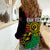 Personalised Vanuatu Women Casual Shirt Mix Aboriginal Dot Art LT7 - Polynesian Pride