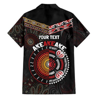 Aotearoa and Australia Indigenous Family Matching Off Shoulder Maxi Dress and Hawaiian Shirt Stand Together For Te Tiriti LT7 - Polynesian Pride