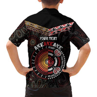 Aotearoa and Australia Indigenous Family Matching Puletasi and Hawaiian Shirt Stand Together For Te Tiriti LT7 - Polynesian Pride