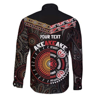 Aotearoa and Australia Indigenous Family Matching Puletasi and Hawaiian Shirt Stand Together For Te Tiriti LT7 - Polynesian Pride