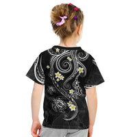 Polynesia Tribal Kid T Shirt Tentacles Plumeria LT7 - Polynesian Pride