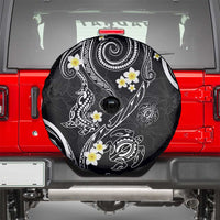 Polynesia Tribal Spare Tire Cover Tentacles Plumeria LT7 - Polynesian Pride
