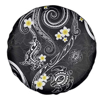 Polynesia Tribal Spare Tire Cover Tentacles Plumeria LT7 - Polynesian Pride