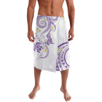 Polynesia Tribal Lavalava Lilac Plumeria Tentacles LT7 Lilac - Polynesian Pride