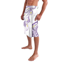 Polynesia Tribal Lavalava Lilac Plumeria Tentacles LT7 - Polynesian Pride