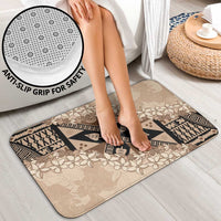 Bula Fiji Plumeria Tagimoucia Salusalu Beige Bathroom Set Kaiviti Masi LT7 - Polynesian Pride