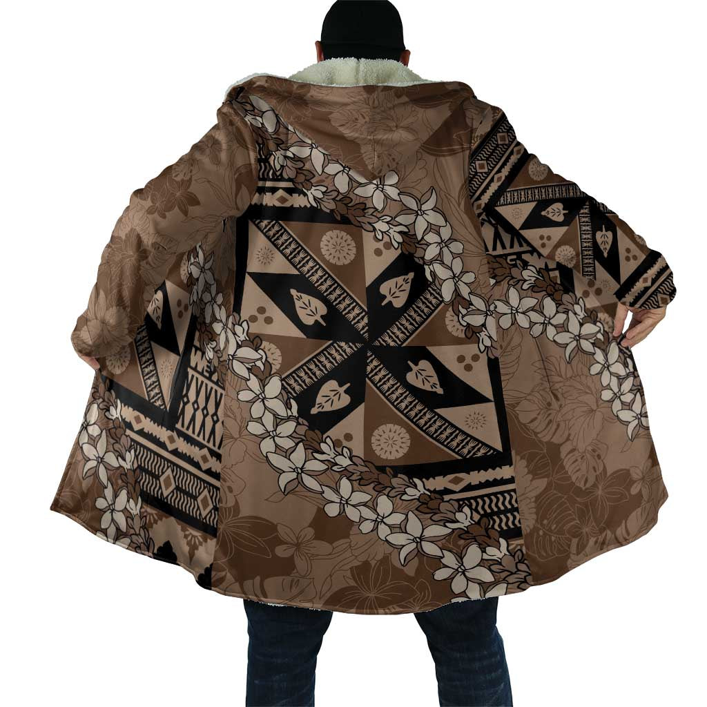 Bula Fiji Plumeria Tagimoucia Salusalu Mocha Cloak Kaiviti Masi LT7 - Polynesian Pride