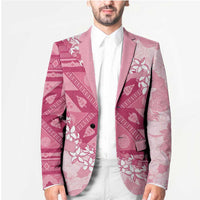 Bula Fiji Plumeria Tagimoucia Salusalu Pink Blazer Kaiviti Masi LT7 - Polynesian Pride