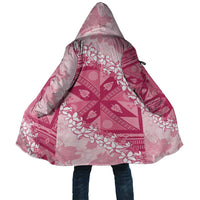 Bula Fiji Plumeria Tagimoucia Salusalu Pink Cloak Kaiviti Masi LT7 Unisex Pink - Polynesian Pride