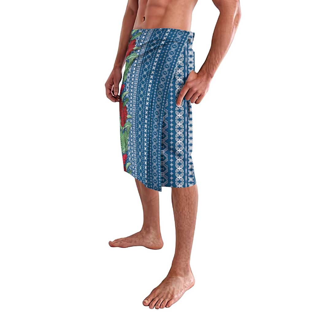 Women's Day Samoa Malu Tattoo Inspired Mix Teuila Lavalava Royal Blue