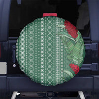Women's Day Samoa Malu Tattoo Inspired Mix Teuila Spare Tire Cover Sage Green LT7 No hole Sage Green - Polynesian Pride