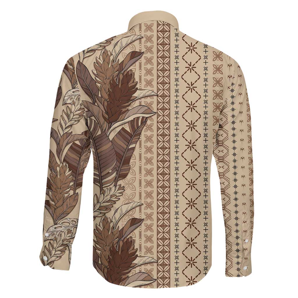 Women's Day Samoa Malu Tattoo Inspired Mix Teuila Family Matching Mermaid Dress and Hawaiian Shirt Vintage Tapa LT7 - Polynesian Pride
