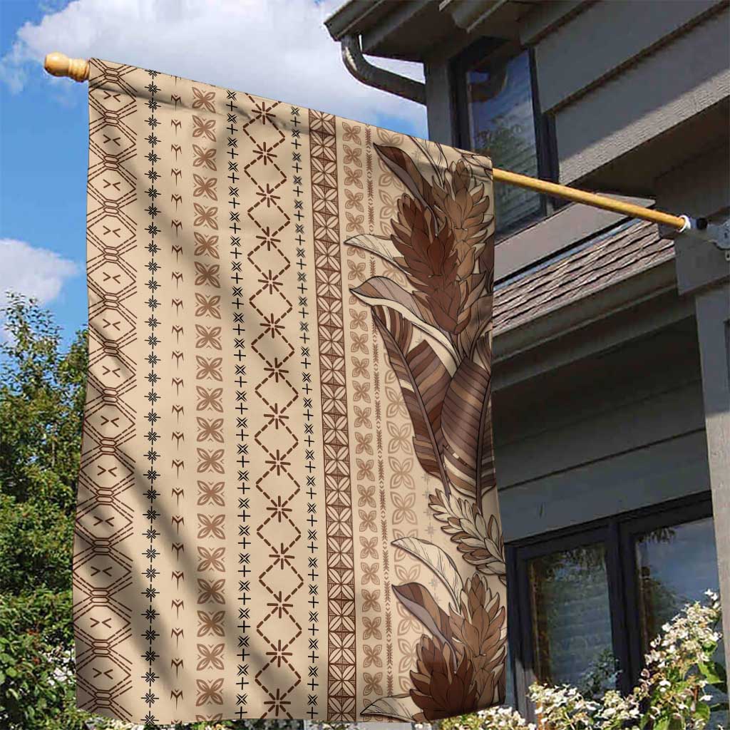 Women's Day Samoa Malu Tattoo Inspired Mix Teuila Garden Flag Vintage Tapa