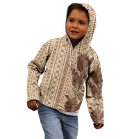 Women's Day Samoa Malu Tattoo Inspired Mix Teuila Kid Hoodie Vintage Tapa