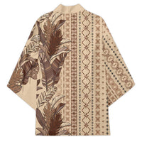 Women's Day Samoa Malu Tattoo Inspired Mix Teuila Kimono Vintage Tapa LT7 - Polynesian Pride