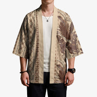 Women's Day Samoa Malu Tattoo Inspired Mix Teuila Kimono Vintage Tapa LT7 - Polynesian Pride