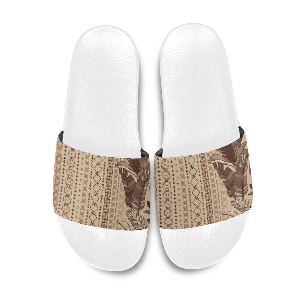 Women's Day Samoa Malu Tattoo Inspired Mix Teuila Slide Sandals Vintage Tapa