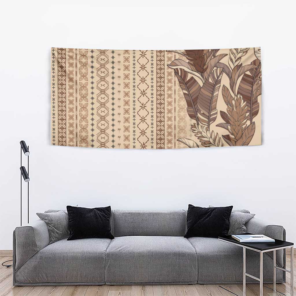 Women's Day Samoa Malu Tattoo Inspired Mix Teuila Tapestry Vintage Tapa