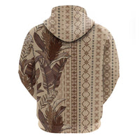 Women's Day Samoa Malu Tattoo Inspired Mix Teuila Zip Hoodie Vintage Tapa