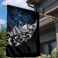 Maori Matariki Garden Flag Landscape Styled Fern - Galaxy LT7 - Polynesian Pride