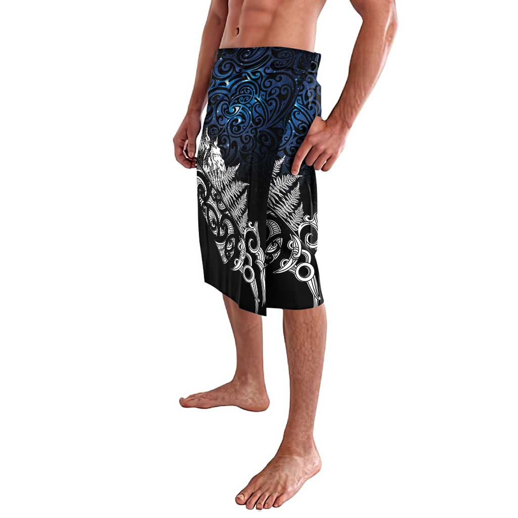 Maori Matariki Lavalava Landscape Styled Fern - Galaxy