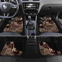 Samoa Manuia le Aso Tuto'atasi Car Mats Siapo Mamanu Mix Tatau Marlin