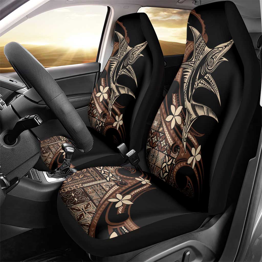 Samoa Manuia le Aso Tuto'atasi Car Seat Cover Siapo Mamanu Mix Tatau Marlin LT7 - Polynesian Pride