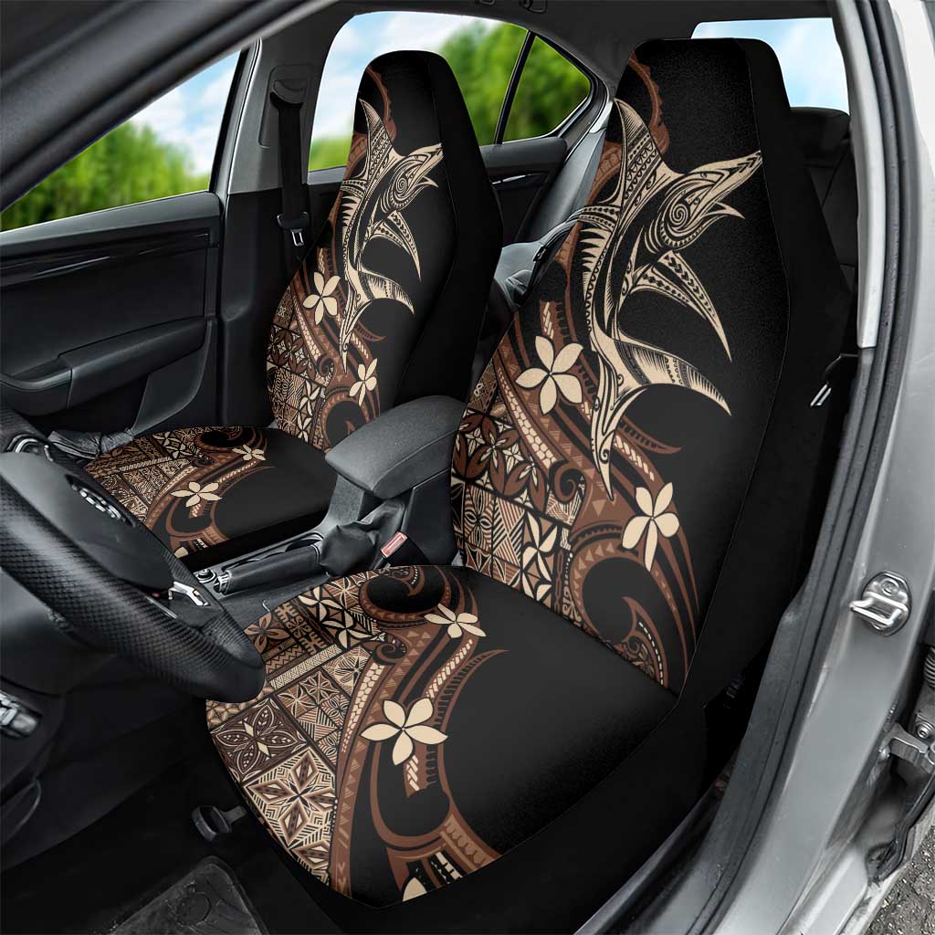 Samoa Manuia le Aso Tuto'atasi Car Seat Cover Siapo Mamanu Mix Tatau Marlin LT7 - Polynesian Pride
