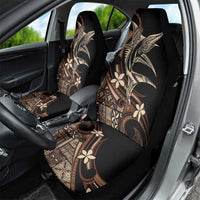 Samoa Manuia le Aso Tuto'atasi Car Seat Cover Siapo Mamanu Mix Tatau Marlin LT7 - Polynesian Pride