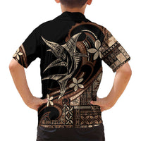Samoa Manuia le Aso Tuto'atasi Hawaiian Shirt Siapo Mamanu Mix Tatau Marlin LT7 - Polynesian Pride