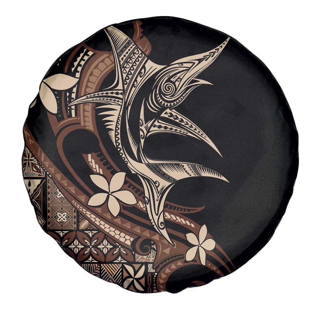 Samoa Manuia le Aso Tuto'atasi Spare Tire Cover Siapo Mamanu Mix Tatau Marlin LT7 - Polynesian Pride