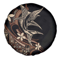 Samoa Manuia le Aso Tuto'atasi Spare Tire Cover Siapo Mamanu Mix Tatau Marlin LT7 - Polynesian Pride