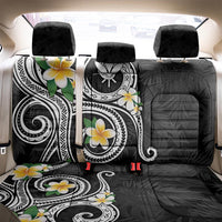 Kanaka Maoli Hawaii Plumeria Back Car Seat Cover Dancing Tentacles Black Style LT7 - Polynesian Pride