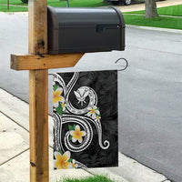 Kanaka Maoli Hawaii Plumeria Garden Flag Dancing Tentacles Black Style LT7 - Polynesian Pride