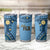 Bula Fiji Vintage Tumbler Cup Prussian Blue Masi Motifs
